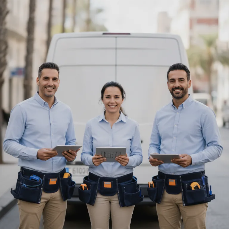 Agencia Inmobiliaria Comercial equipo en Marbella